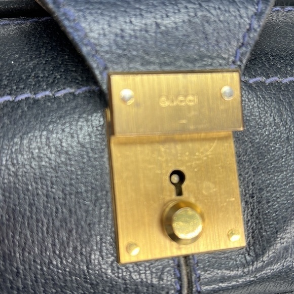 Large Vintage Gucci Carry On Attaché Shoulder Bag - Picture 3 of 16